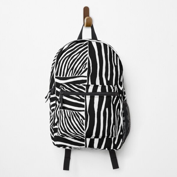 Item preview, Hand drawn black and white zebra stripes designed and sold by Anne Londez Studio.