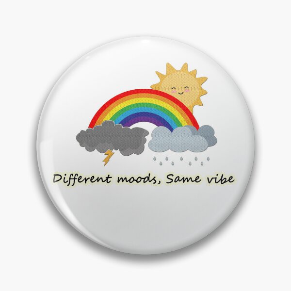 Item preview, Rainbow, Sun and Clouds - Different Moods designed and sold by reanacreations.