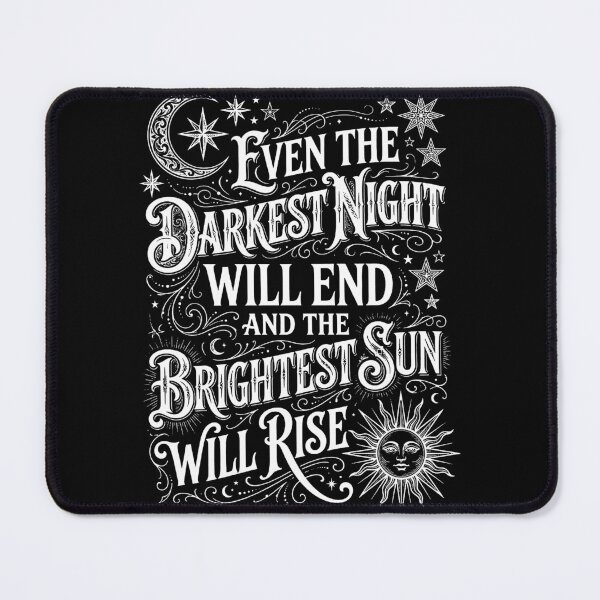 Item preview, The Darkest Night Will End designed and sold by mazyoy.