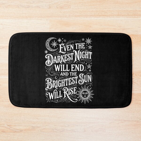 Item preview, The Darkest Night Will End designed and sold by mazyoy.