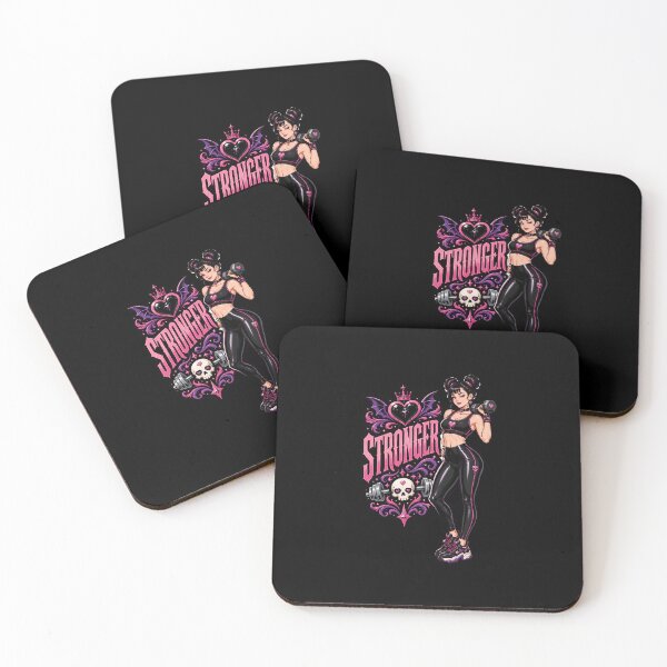 Item preview, Strong Goth Gym Girl designed and sold by MissFreya.