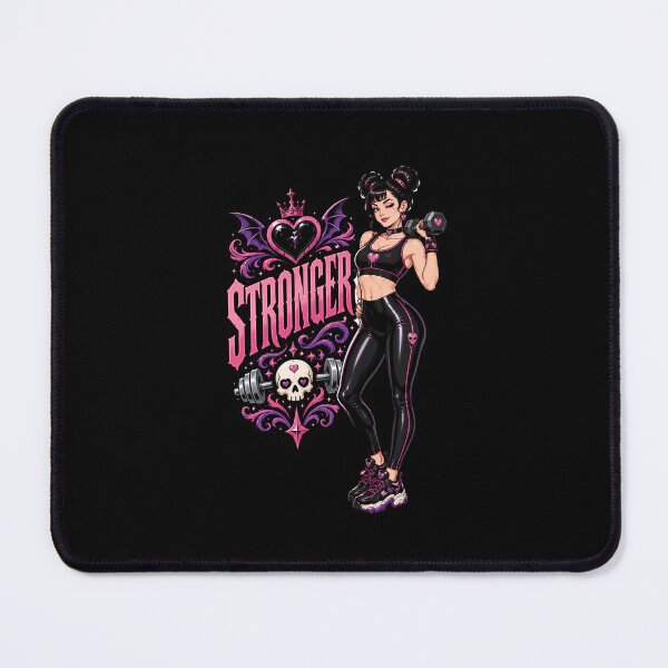 Item preview, Strong Goth Gym Girl designed and sold by MissFreya.