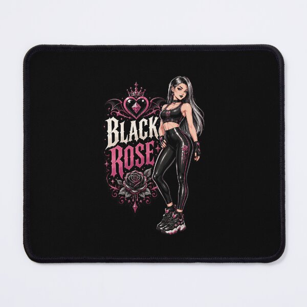 Item preview, Rose Goth Gym Girl designed and sold by MissFreya.