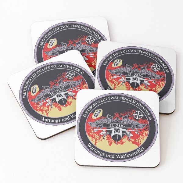 Item preview, Taktisches Luftwaffengeschwader 33 Maintenance and Weapons Squadron Patch designed and sold by CharlieDesings.