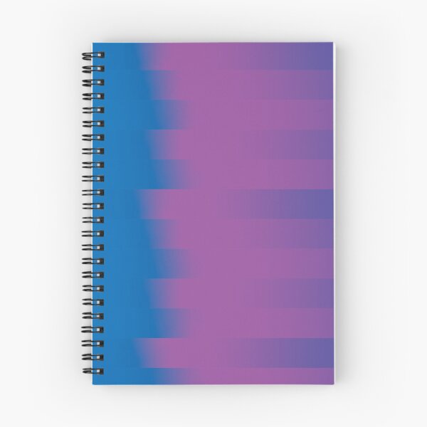 Item preview, Blue Purple Gradient Stripes Abstract Modern Minimalist Poster designed and sold by ByJacobHam.