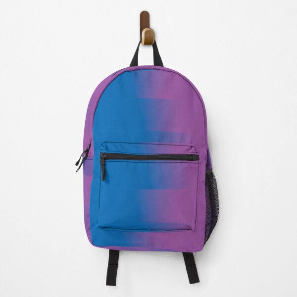 Item preview, Blue Purple Gradient Stripes Abstract Modern Minimalist Poster designed and sold by ByJacobHam.