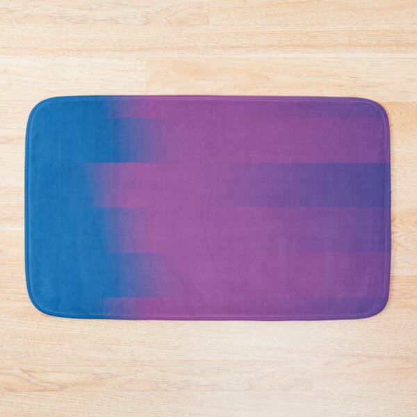 Item preview, Blue Purple Gradient Stripes Abstract Modern Minimalist Poster designed and sold by ByJacobHam.
