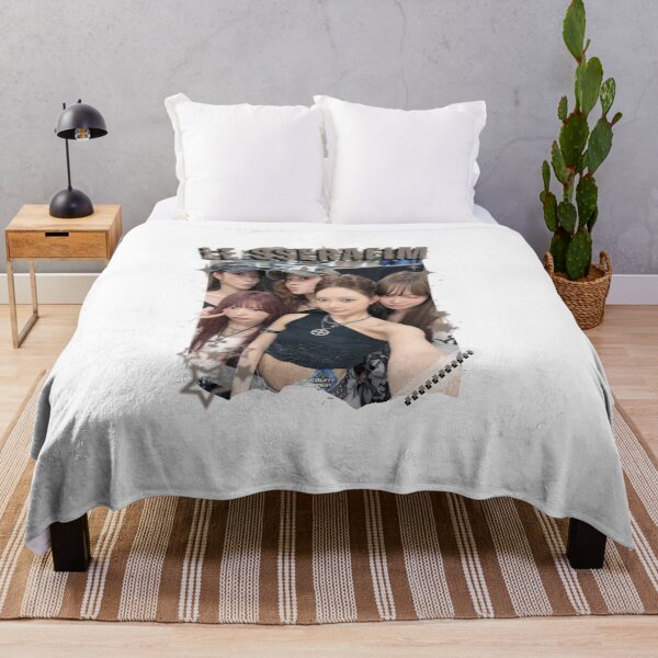 Item preview, Le Sserafimm Kpop Girl Group Black and White Collage Design designed and sold by AJUNICE STUDIO.