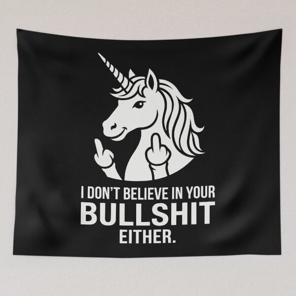 Item preview, I Don't Believe In Your Bullshit Either designed and sold by Amir Faysal.