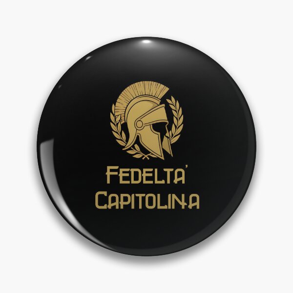 Item preview, Fedelta Capitolina Roman Warrior Helmet Gold Rome Pride Design designed and sold by Palatua.