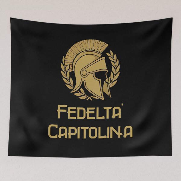 Item preview, Fedelta Capitolina Roman Warrior Helmet Gold Rome Pride Design designed and sold by Palatua.