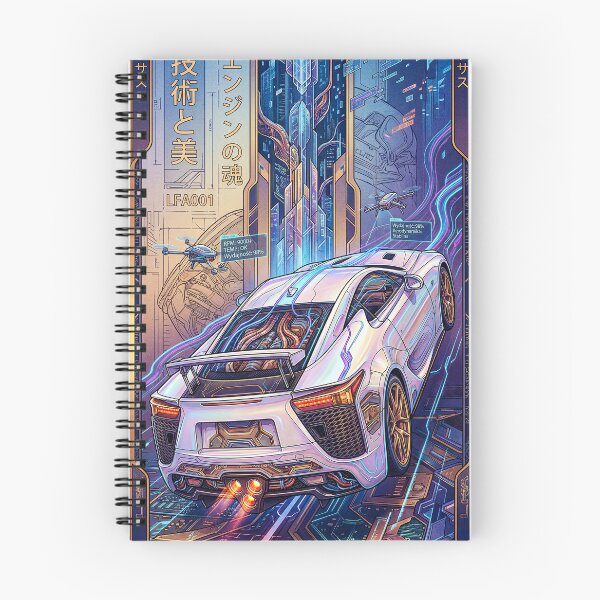 Item preview, High Tech Cybernetic Performance Vehicle Diagnostic Art Poster designed and sold by RevUpDesign.