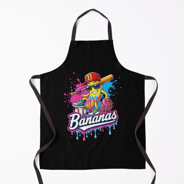 Item preview, Bananas Baseball Team Mascot Funny Sports Fan designed and sold by jinajinawoodood.