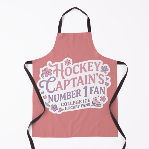 Item preview, UNOFFICIAL- Hockey Captains Number 1 Fan - Vintage College Romance  designed and sold by Fatomfatom.