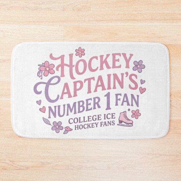 Item preview, UNOFFICIAL- Hockey Captains Number 1 Fan - Vintage College Romance  designed and sold by Fatomfatom.