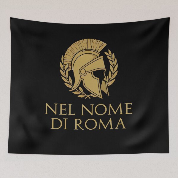 Item preview, Nel Nome Di Roma Roman Helmet Gold Eternal City Design designed and sold by Palatua.