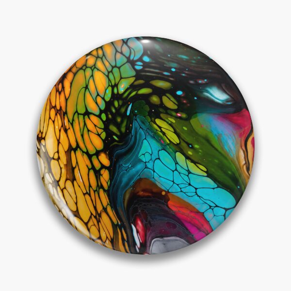 Item preview, Prismatic Current Original Fluid Art designed and sold by PourtionOfArt.