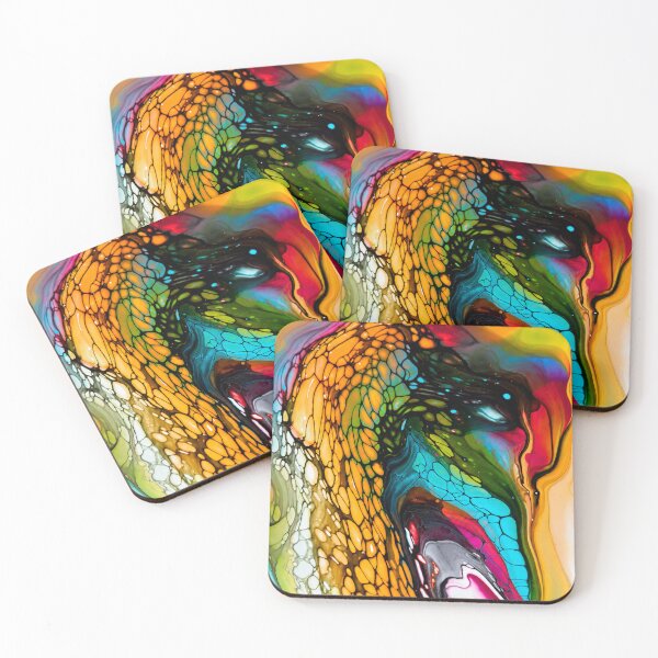 Item preview, Prismatic Current Original Fluid Art designed and sold by PourtionOfArt.
