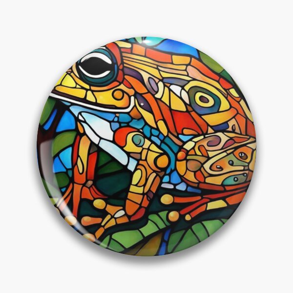 Item preview, Mosaic Frog window designed and sold by George Hutton Hunter.