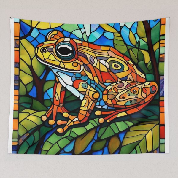 Item preview, Mosaic Frog window designed and sold by George Hutton Hunter.