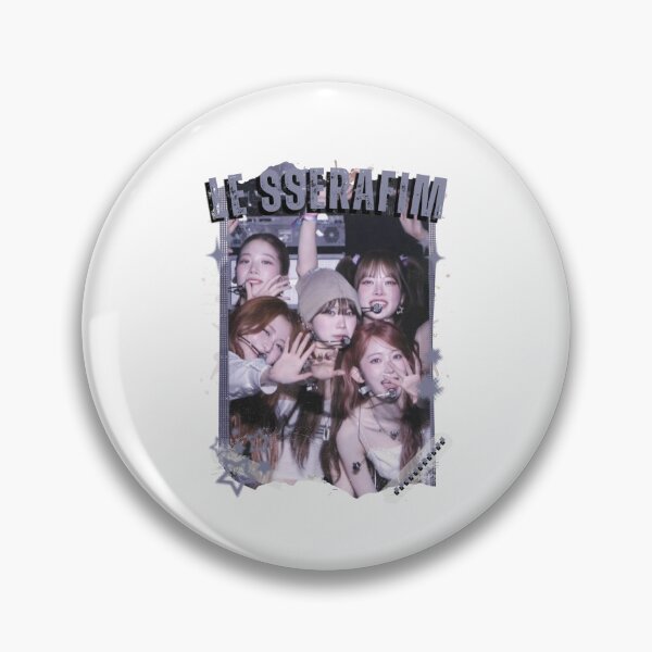 Item preview, Le Sserafimm Kpop Girl Group Black and White Collage Design designed and sold by AJUNICE STUDIO.