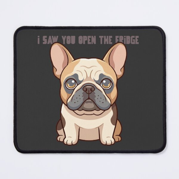 Item preview, French Bulldog The Witness designed and sold by GlitchedTees.