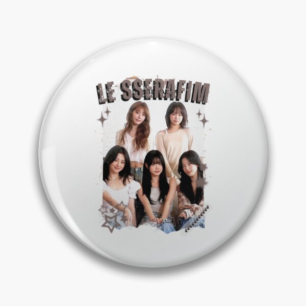 Item preview, Le Sserafimm Kpop Girl Group Black and White Collage Design designed and sold by AJUNICE STUDIO.