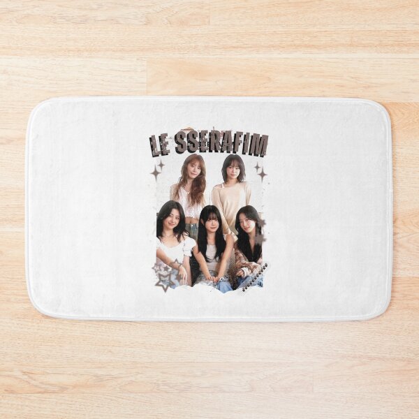 Item preview, Le Sserafimm Kpop Girl Group Black and White Collage Design designed and sold by AJUNICE STUDIO.