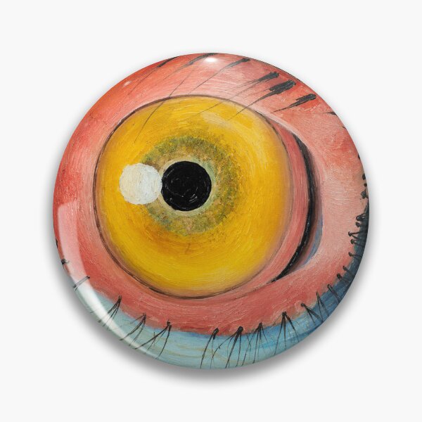 Item preview, Dramatic yelllow bird eye designed and sold by jaxlovesart.