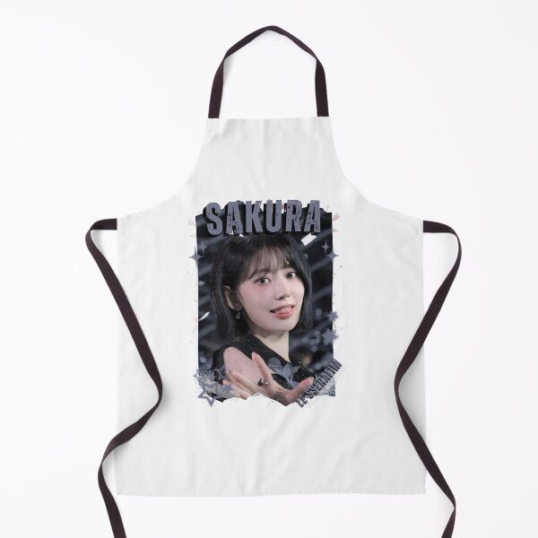 Item preview, Le Sserafimm Sakura Kpop Girl Group Black and White Collage Design designed and sold by AJUNICE STUDIO.