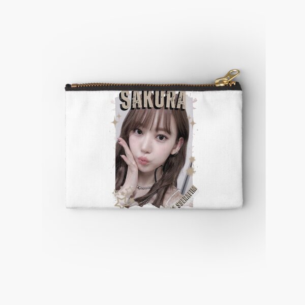 Item preview, Le Sserafimm Sakura Kpop Girl Group Black and White Collage Design designed and sold by AJUNICE STUDIO.
