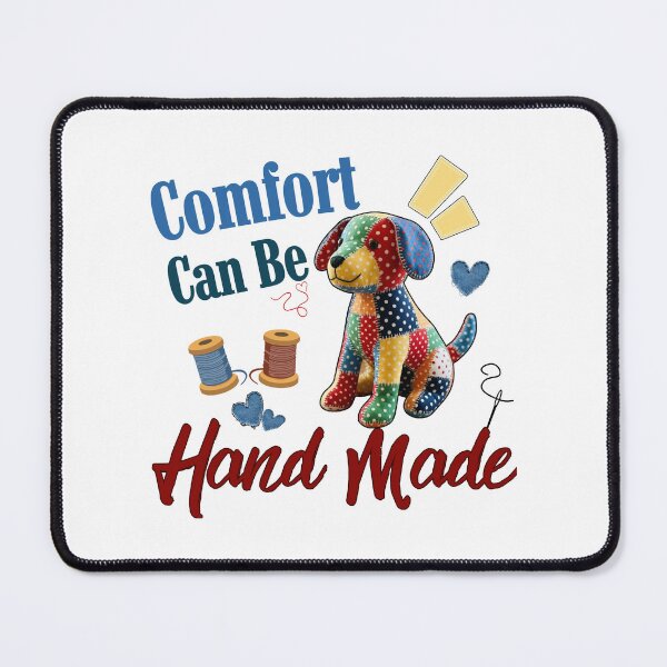 Item preview, Comfort can be handmade - faux patchwork dog designed and sold by LAJdesigns.