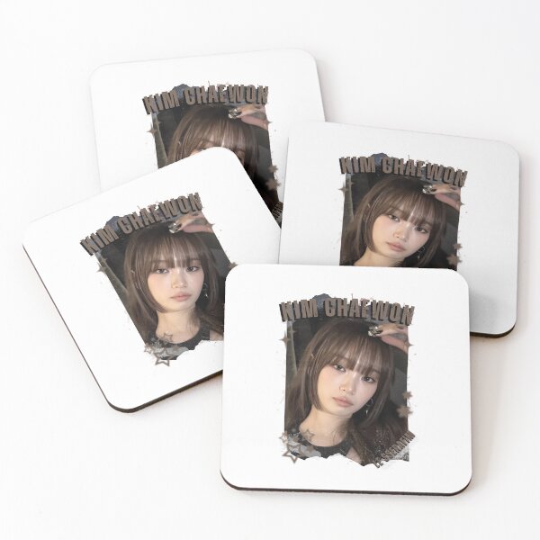 Item preview, Le Sserafimm Kim Chaewon Kpop Girl Group Black and White Collage Design designed and sold by AJUNICE STUDIO.