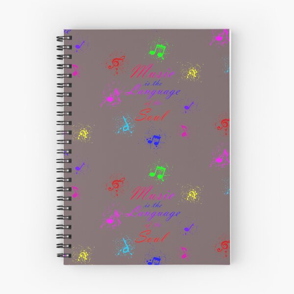 Item preview, Music print with colorful notes and inscription designed and sold by SVITANOK.
