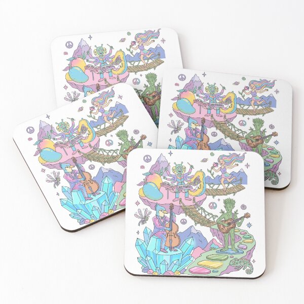 Item preview, Psychedelic Fantasy Music Band Trippy Surreal Art designed and sold by Farhad Mamo.