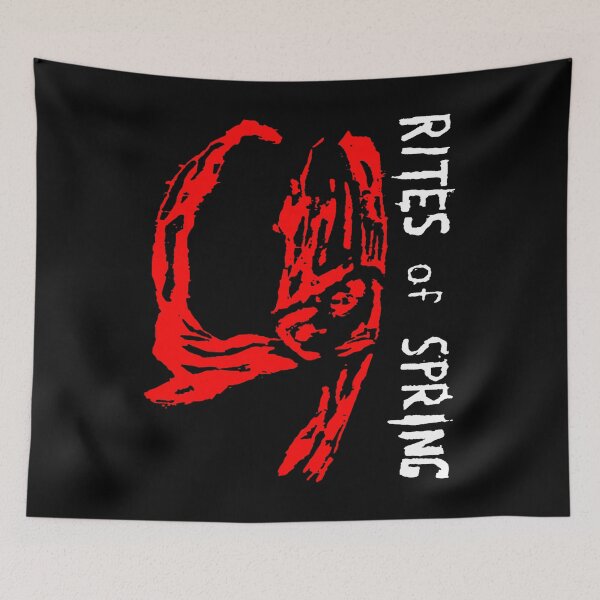 Item preview, Red Silhouette White Typography Classic designed and sold by billiasbros.