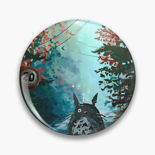 Item preview, Cute kawaii art monster [[tototoro]] waiting -%[ghiblis]%- side aways  designed and sold by ITsdnelinn.