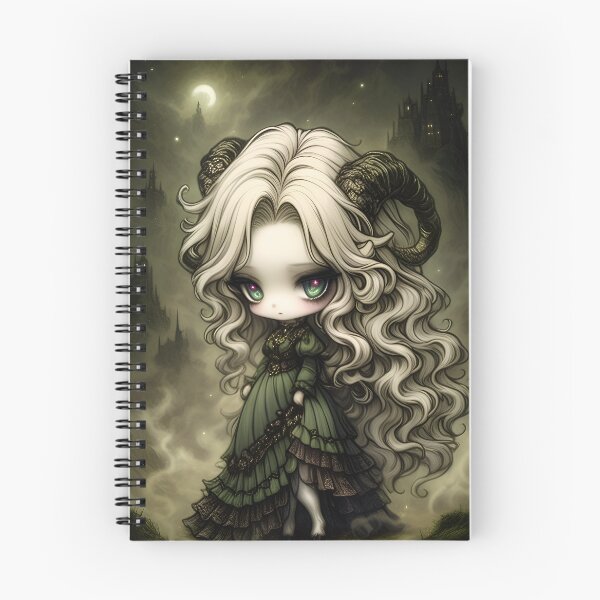 Item preview, Glaistig Green Maiden Art | Celtic Folklore Spirit Illustration | Enchanted Forest Fairy Cryptid Design designed and sold by InkAndGloom.