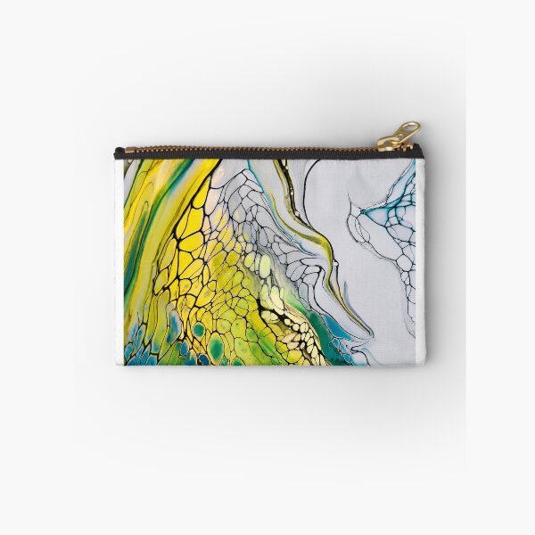 Item preview, Citrus Lagoon Original Fluid Art designed and sold by PourtionOfArt.