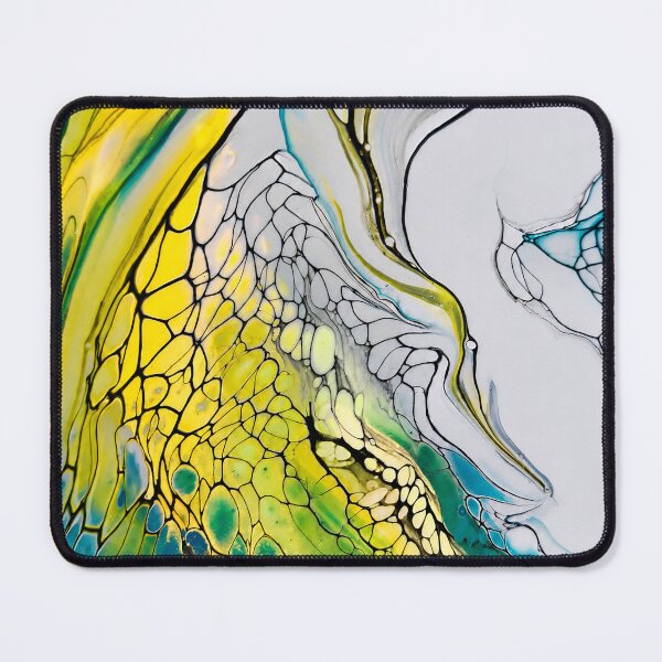 Item preview, Citrus Lagoon Original Fluid Art designed and sold by PourtionOfArt.