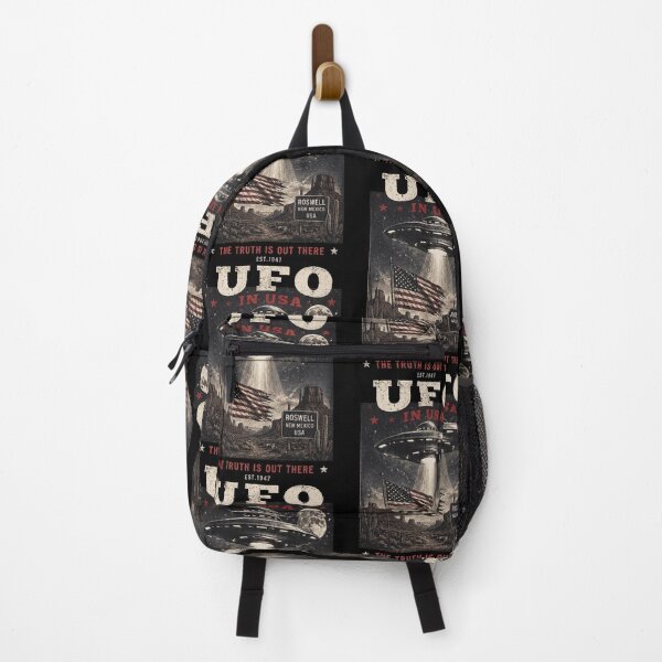 Item preview, UFO In USA Roswell New Mexico Vintage Alien Encounter  designed and sold by jinajinawoodood.