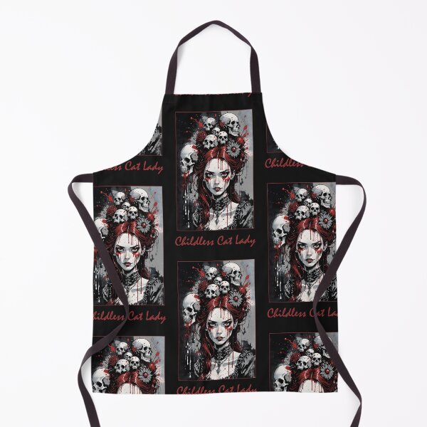 Item preview, GOTH Childless Cat Lady by VALPYRA SKULLSTYR designed and sold by  VALPYRA Mistress of SKULLSTYR.