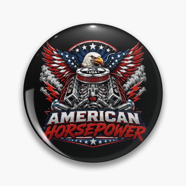 Item preview, American Horsepower designed and sold by JacobSpace.