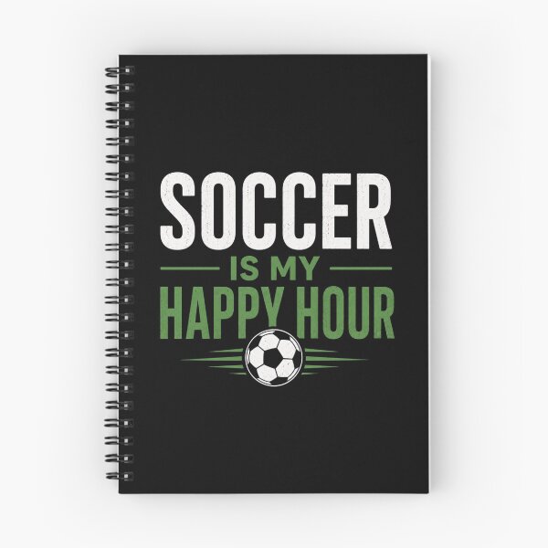 Item preview, Soccer Is My Happy Hour Sports Fan Design designed and sold by BunBuntheDog-.