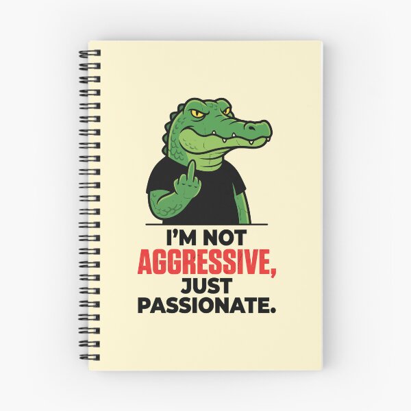 Item preview, Not Aggressive, Just Passionate designed and sold by Amir Faysal.