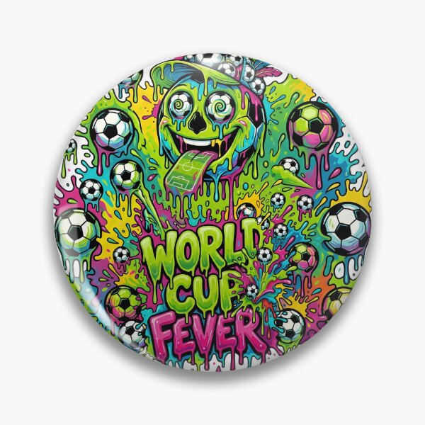Item preview, Neon Dripping Football Fever Graffiti Art designed and sold by M.Store.