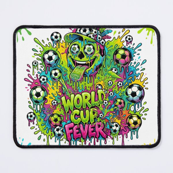 Item preview, Neon Dripping Football Fever Graffiti Art designed and sold by M.Store.