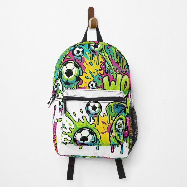 Item preview, Neon Dripping Football Fever Graffiti Art designed and sold by M.Store.