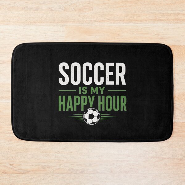 Item preview, Soccer Is My Happy Hour Sports Fan Design designed and sold by BunBuntheDog-.