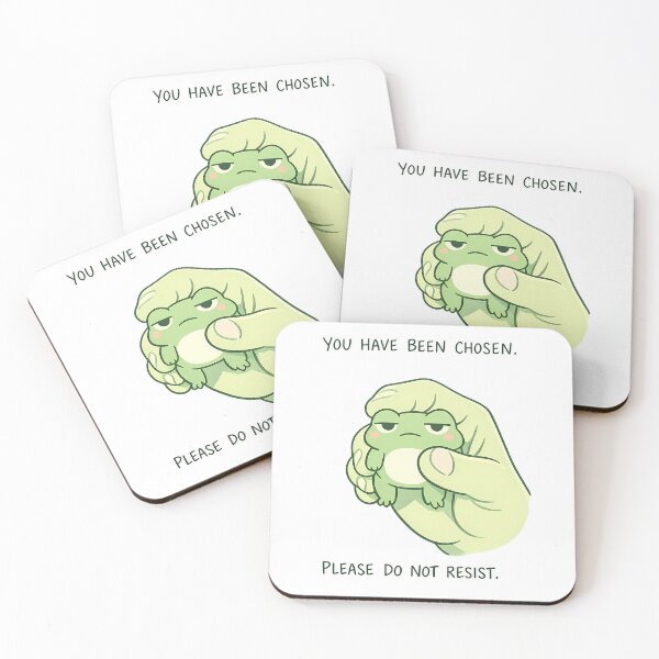 Item preview, Funny Frog Shirt — You Have Been Chosen Cute Frog Meme T-Shirt designed and sold by Moss & Mellow.